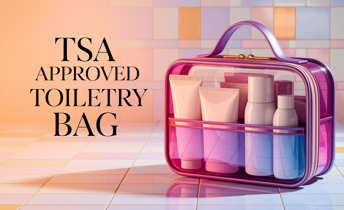 Tsa Approved Toiletry Bag
