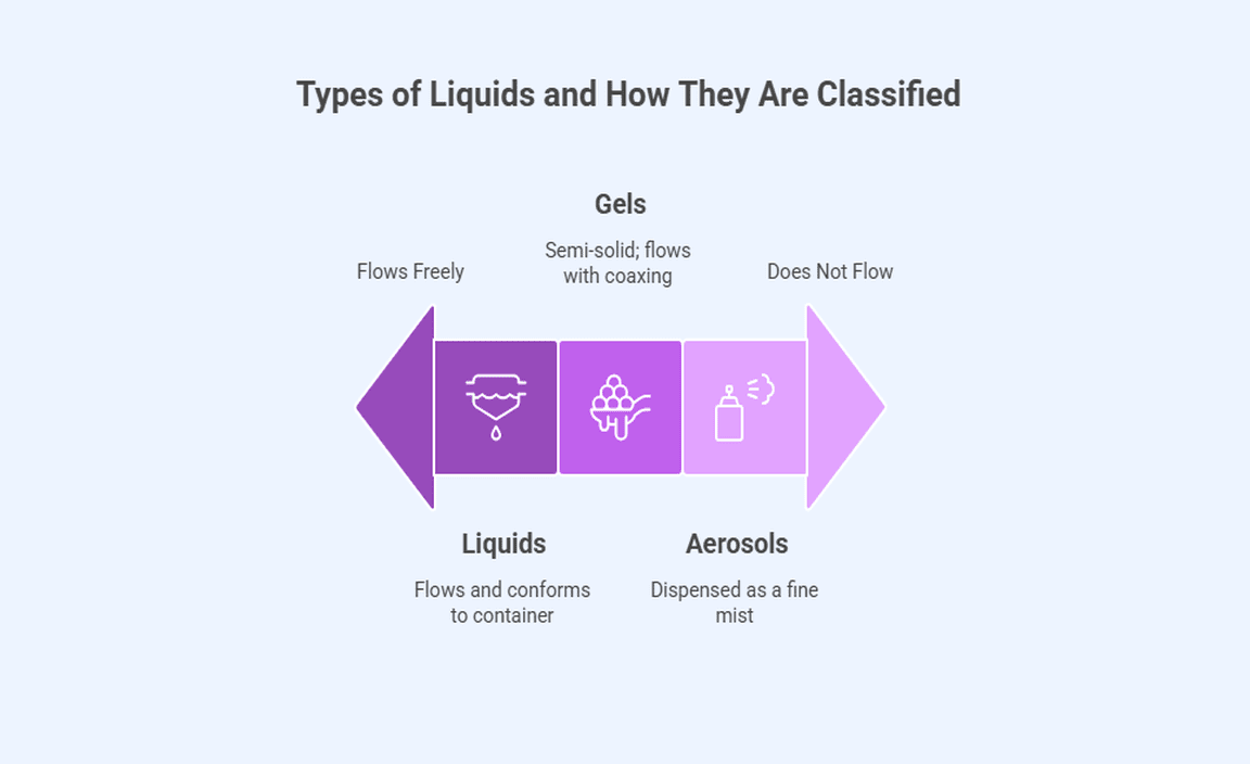 Types of Liquids and How They Are Classified