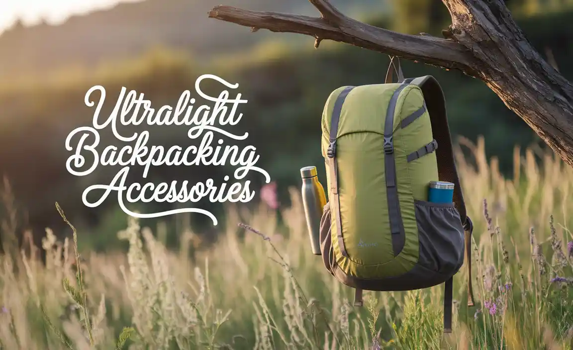 Ultralight Backpacking Accessories
