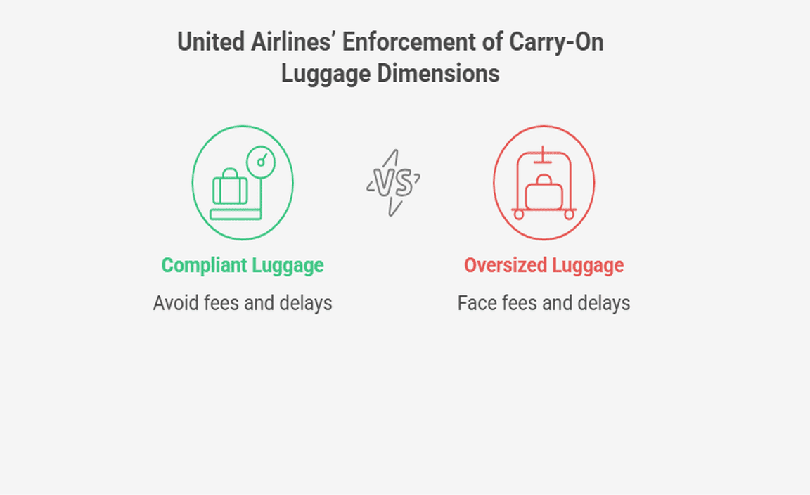United Airlines’ Enforcement of Carry-On Luggage Dimensions