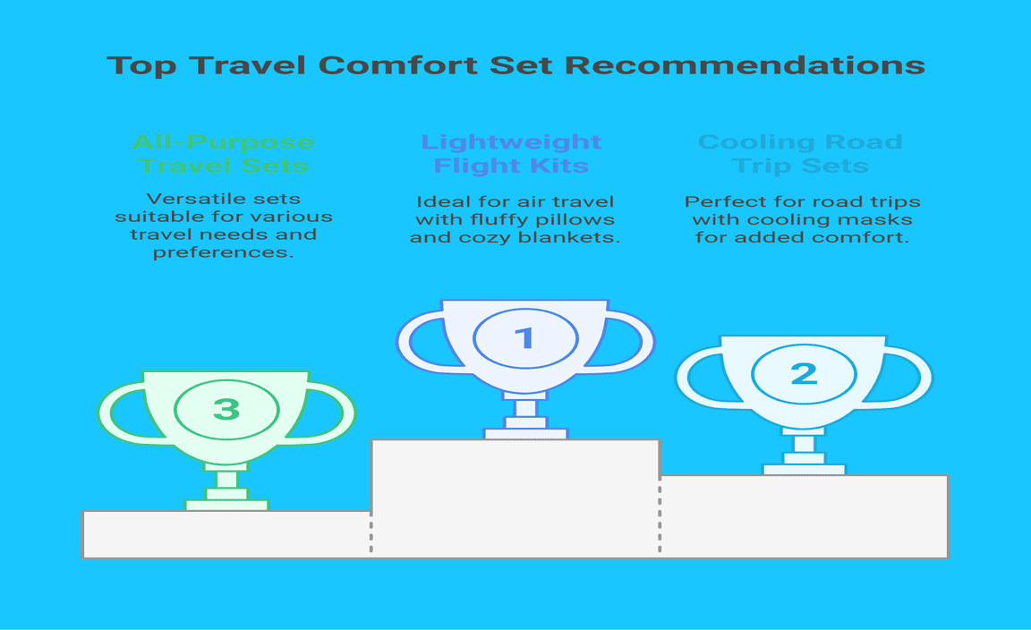 User Reviews and Recommendations for the Best Travel Comfort Sets