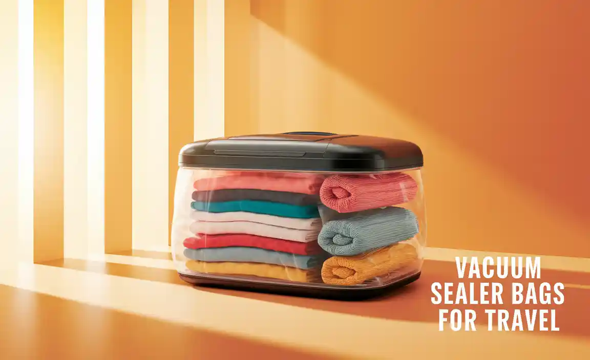 Vacuum Sealer Bags for Travel