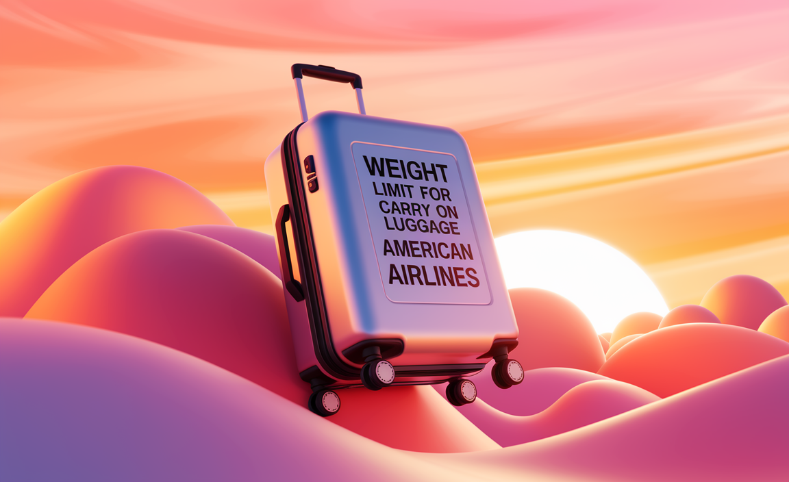 Weight Limit For Carry On Luggage American Airlines