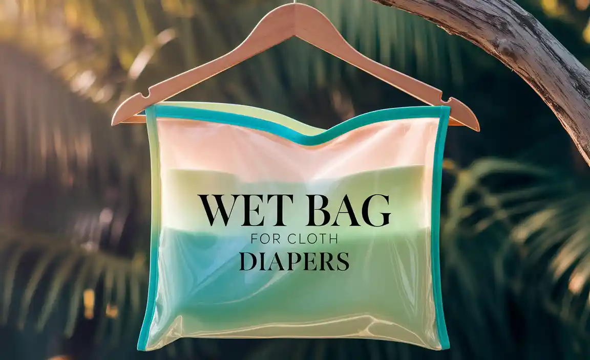 Wet Bag For Cloth Diapers