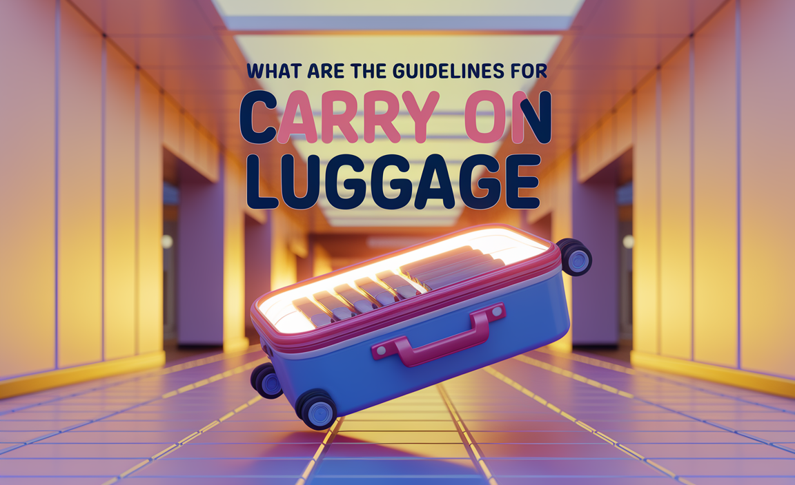 What Are The Guidelines For Carry On Luggage