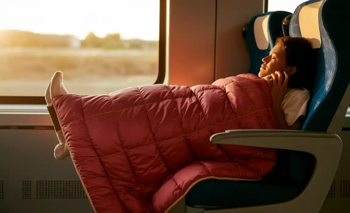 What Is a Travel Blanket with Foot Pocket