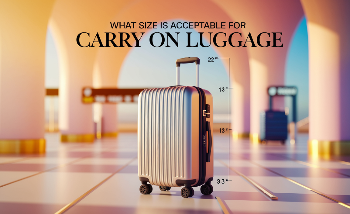 What Size Is Acceptable For Carry On Luggage