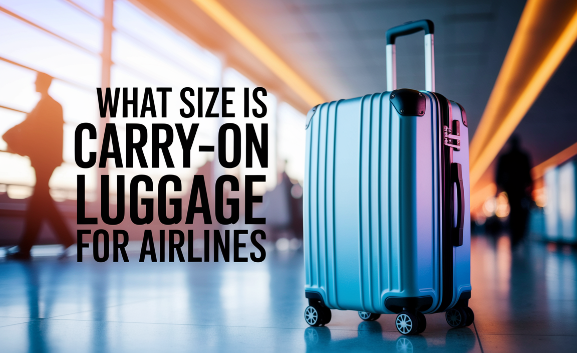 What Size is Carry On Luggage for Airlines