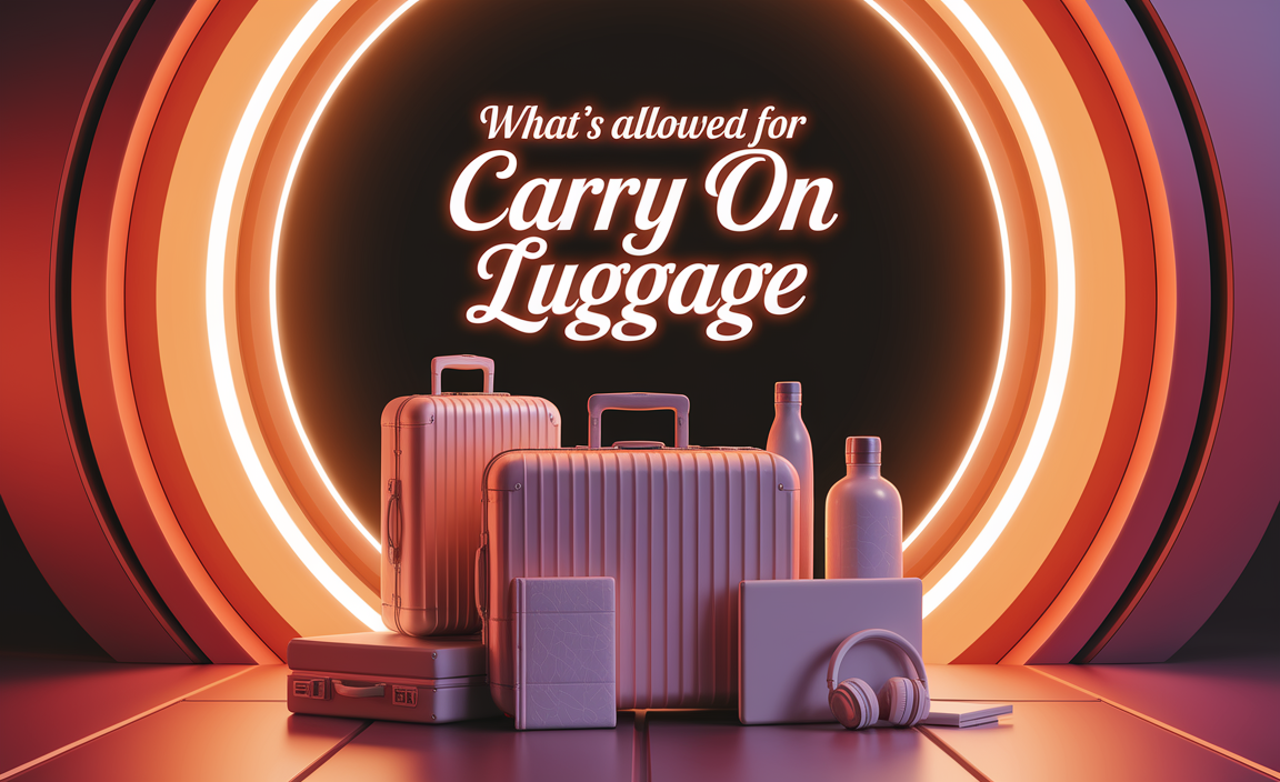 What's Allowed For Carry On Luggage