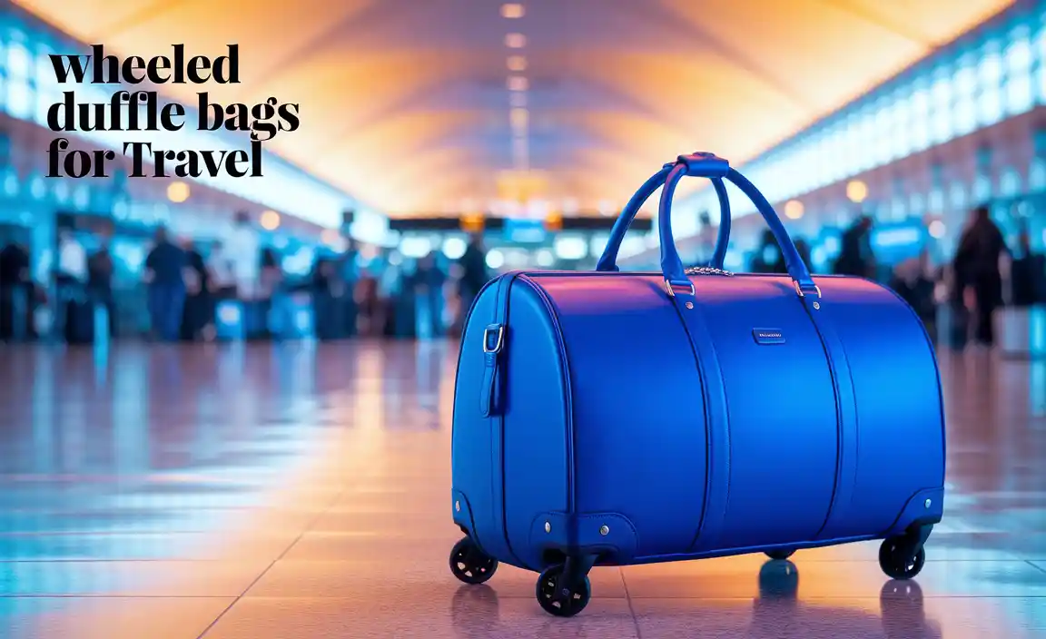 Wheeled Duffle Bags For Travel