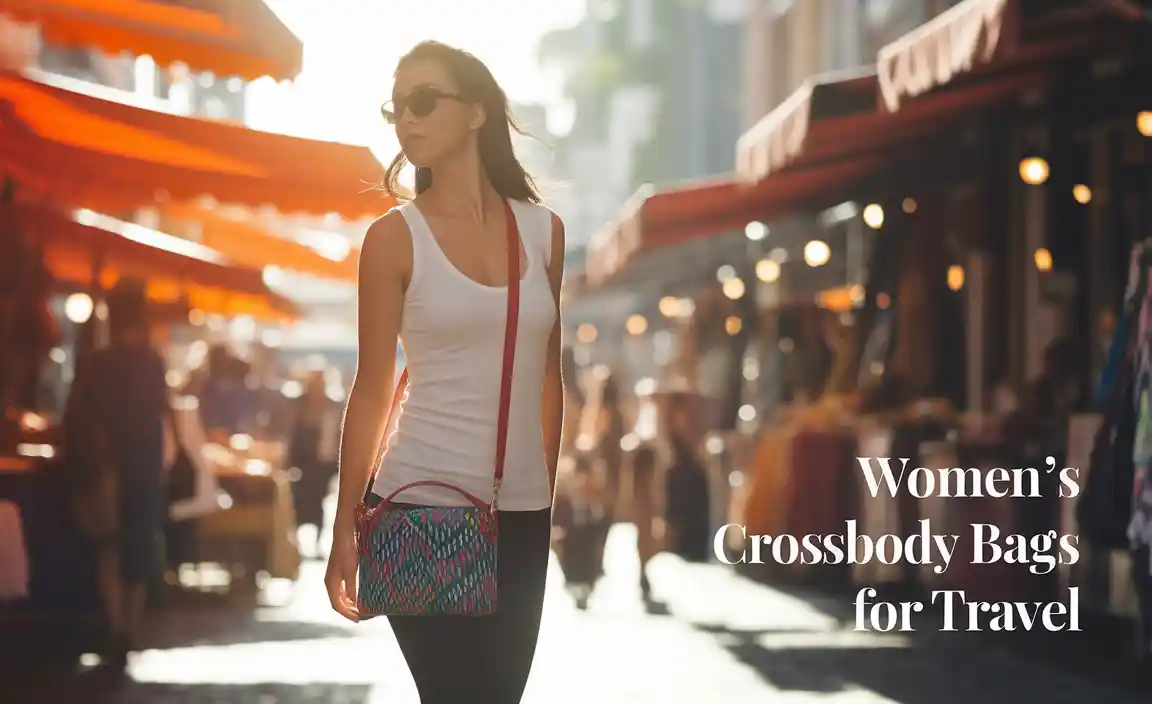 Women'S Crossbody Bags For Travel