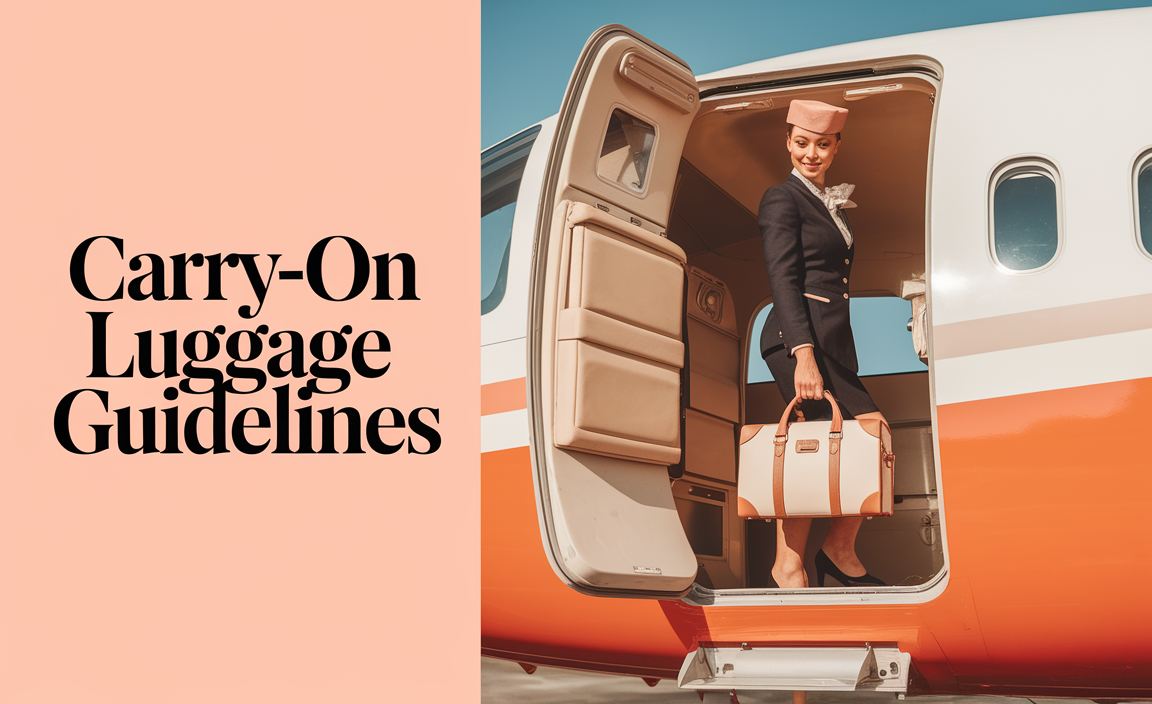 airline guidelines for carry on luggage