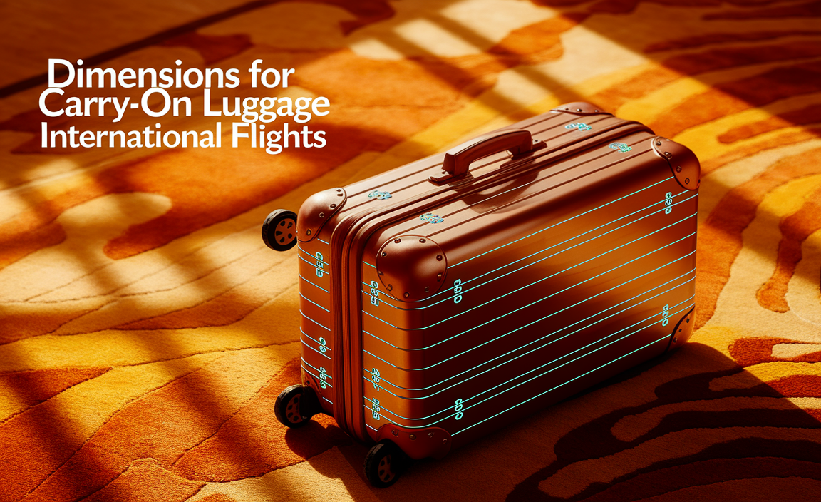 dimensions for carry on luggage international flights