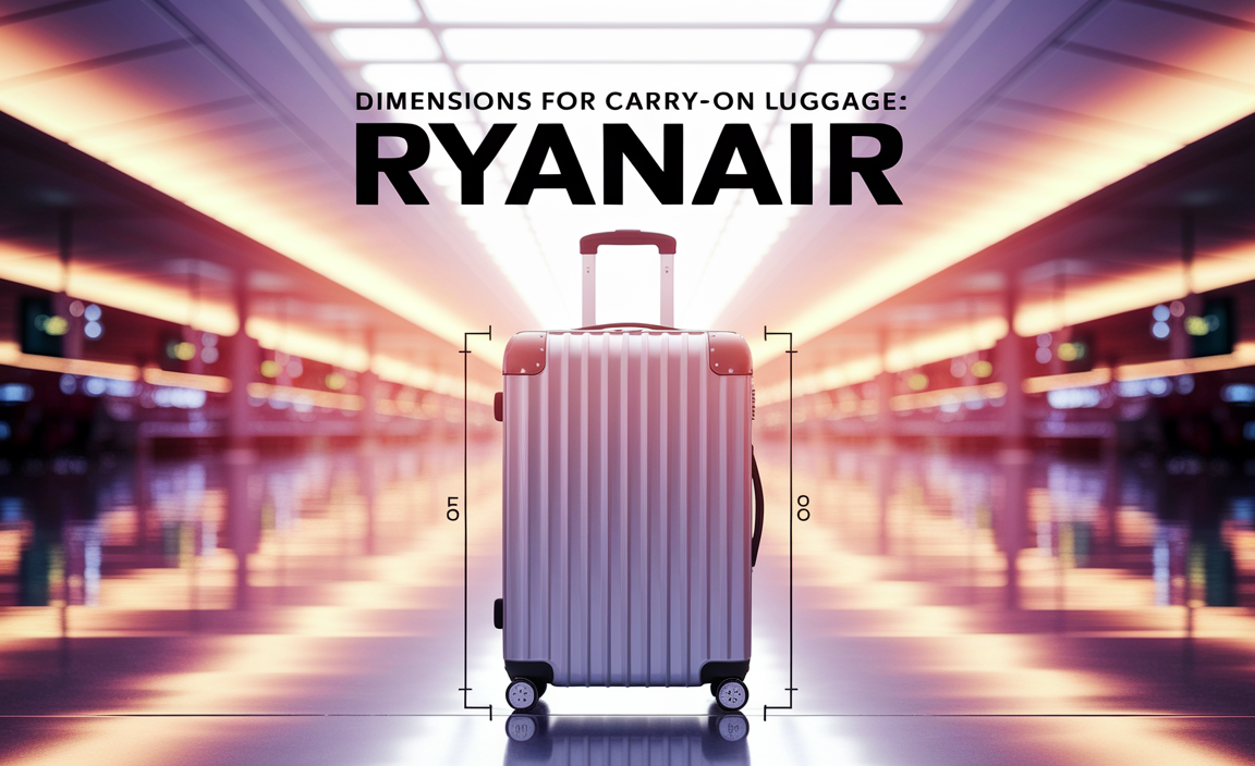 dimensions for carry on luggage ryanair