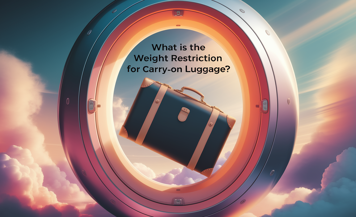 what is the weight restriction for carry on luggage
