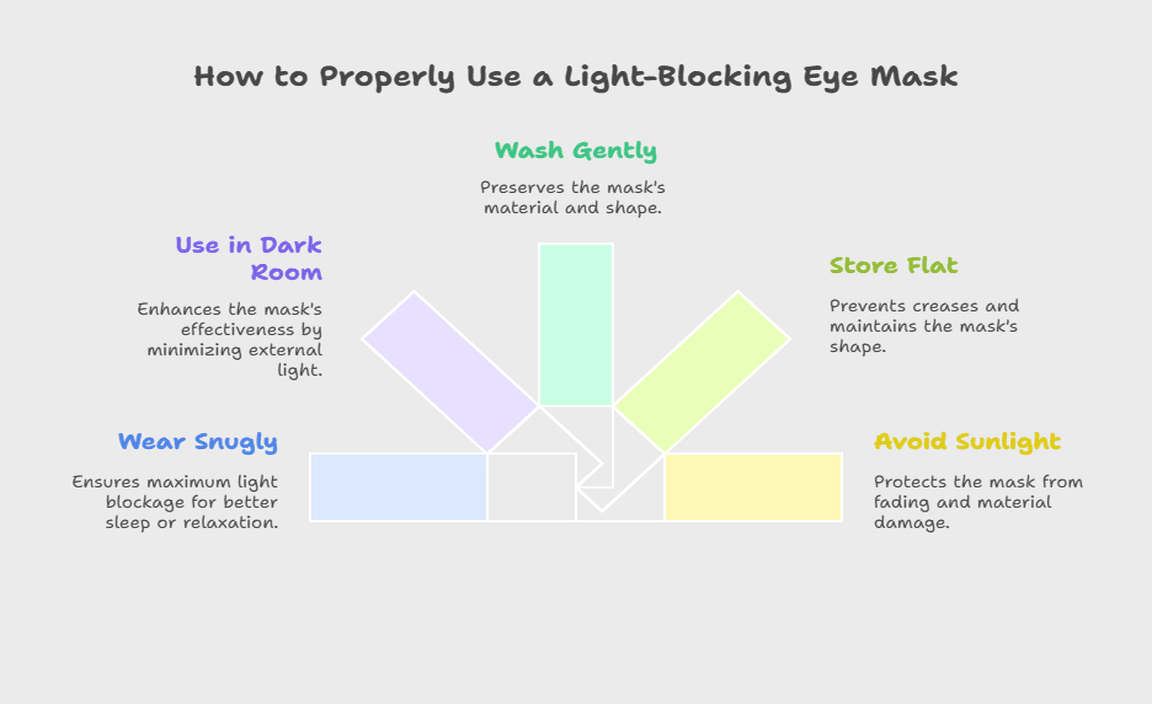 How to Properly Use a Light-Blocking Eye Mask