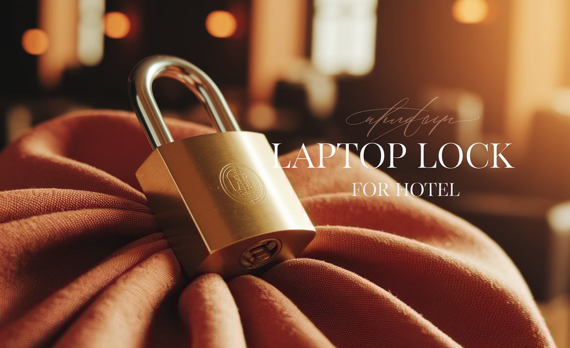 Laptop Lock For Hotel