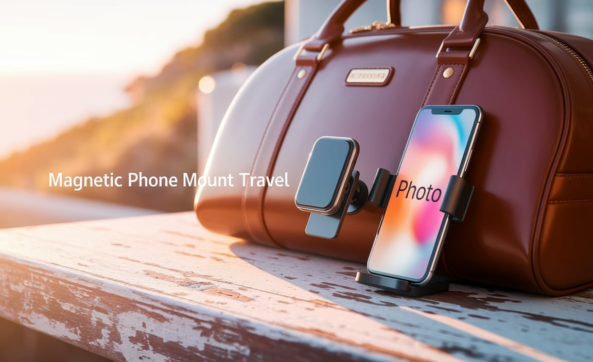 Magnetic Phone Mount Travel