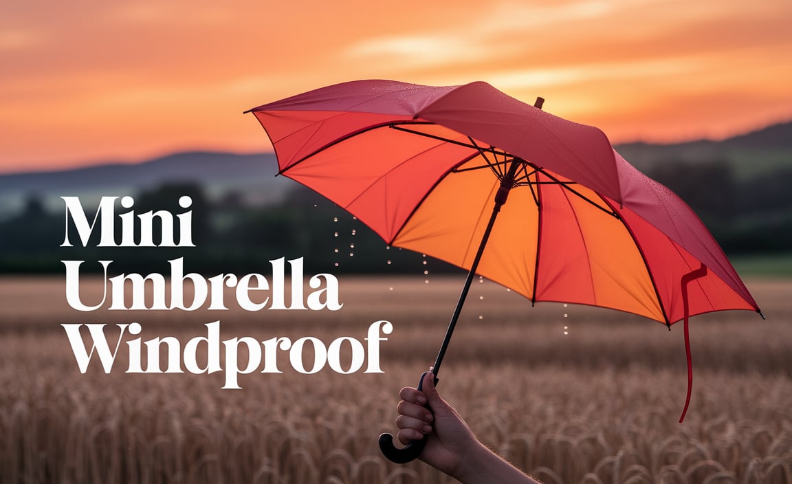 Mini Umbrella Windproof
