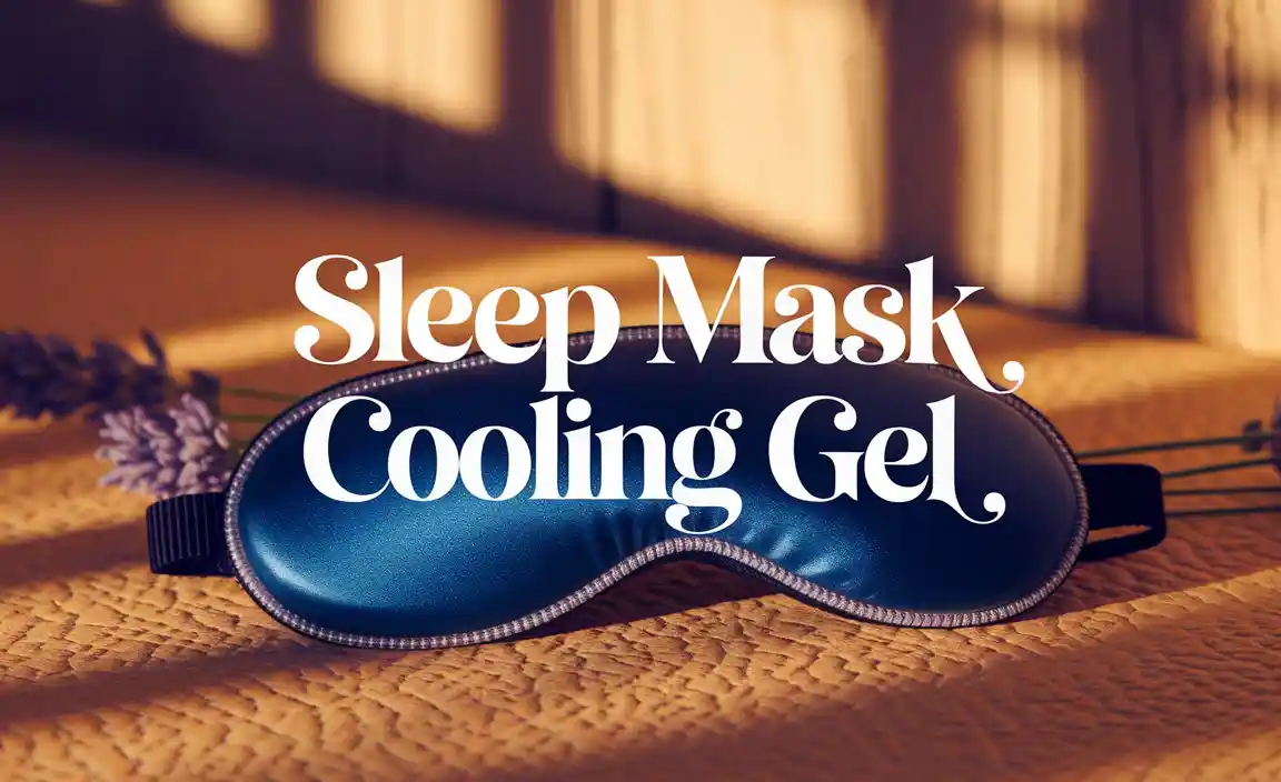 Sleep Mask Cooling Gel