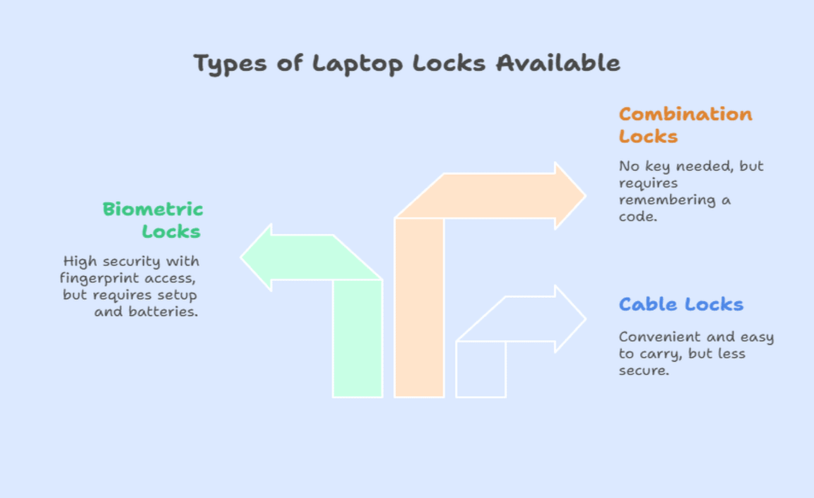 Types of Laptop Locks Available