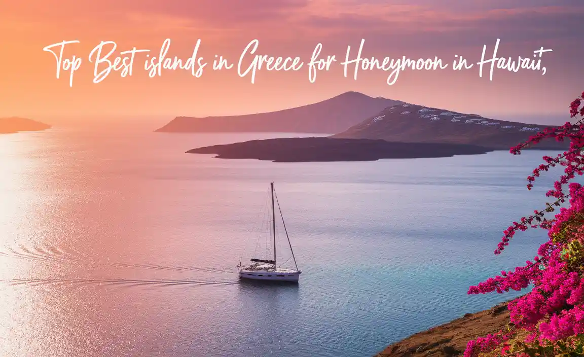 Top best islands in Greece for honeymoon in Hawaii