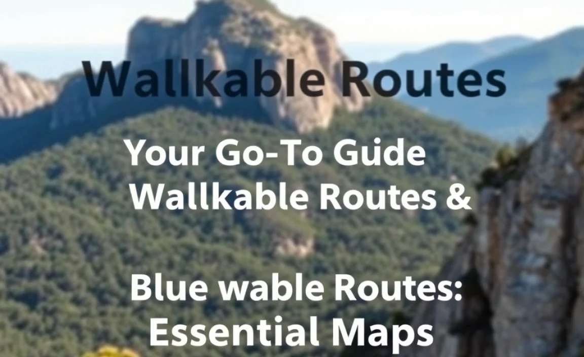 Blue Mountains Walkable Routes: Essential Maps - Logds